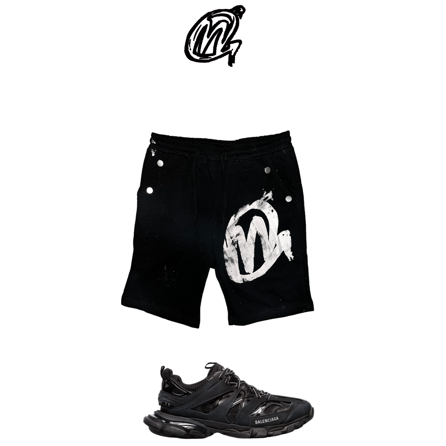 Black Gmb Shorts