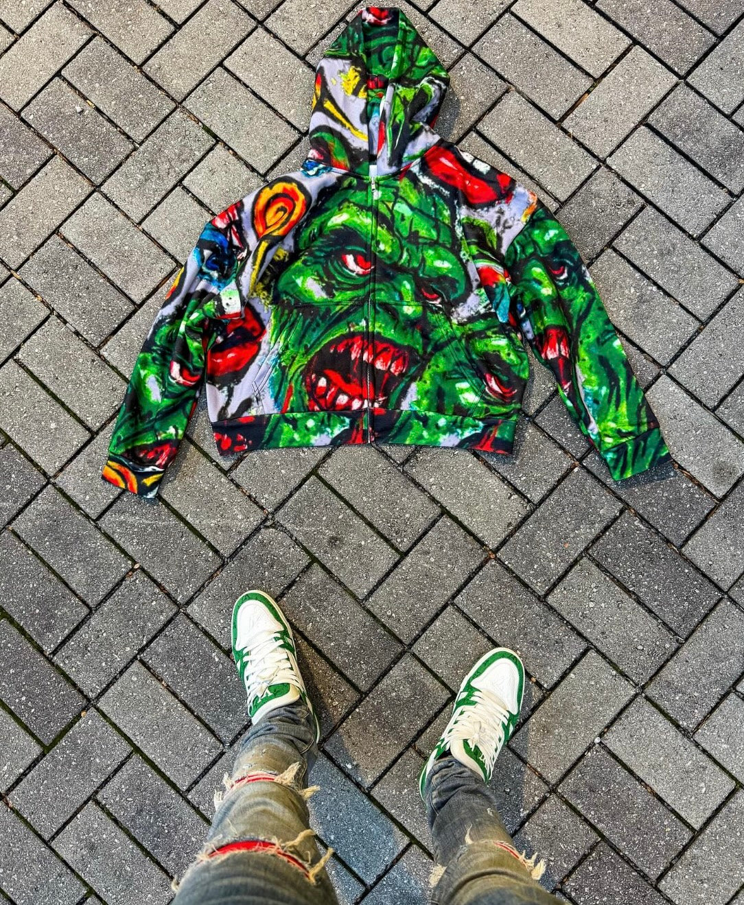 Hungry For Brains Heavyweight Zip up