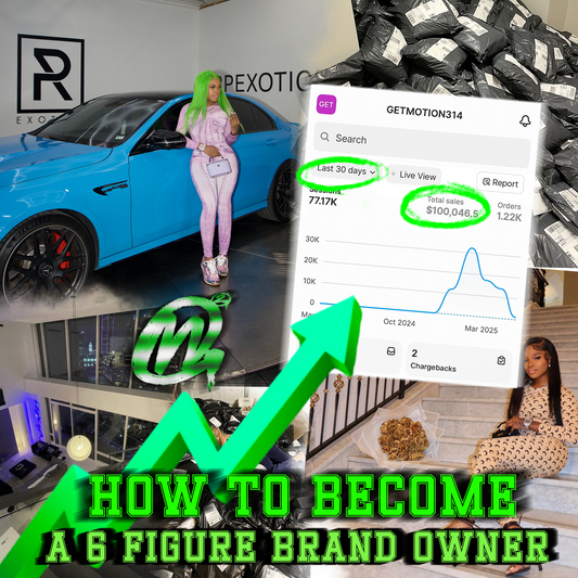 How to start your clothing brand and make 6 figures a month “DIGITAL COURSE”