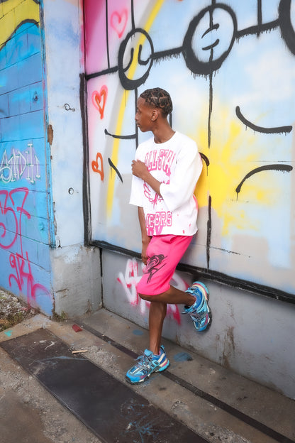 Hot Pink   Short Set