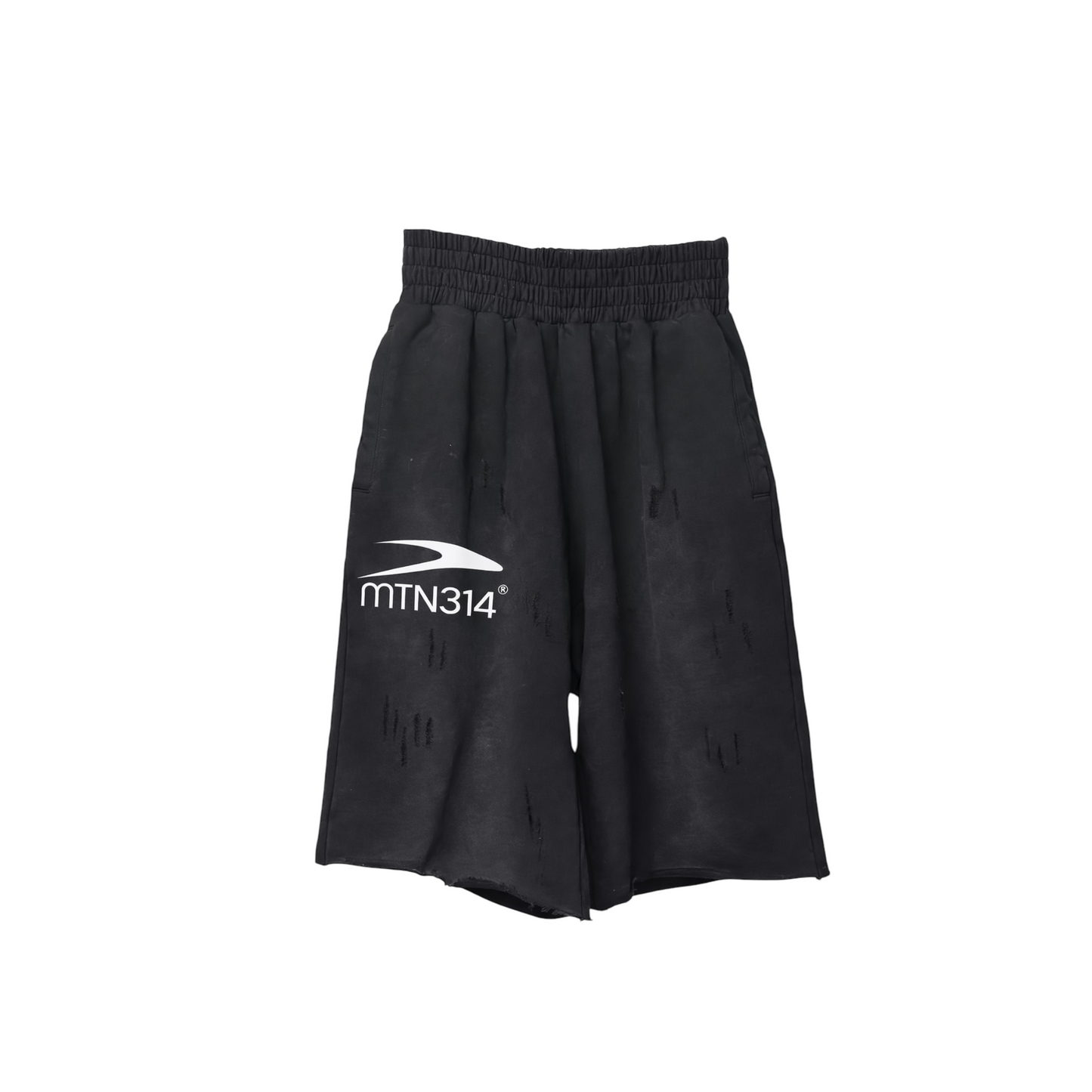 Black 3:4 shorts