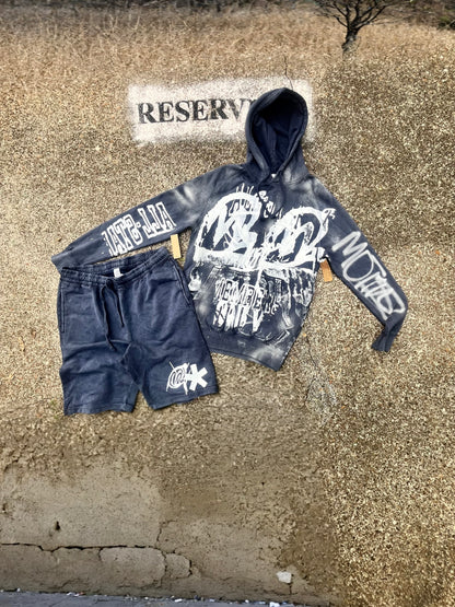 French Blue Hoodie set