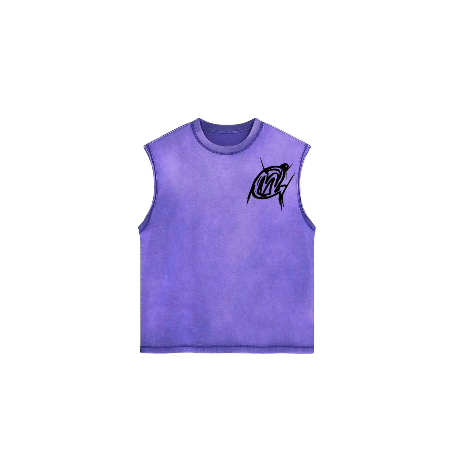 Purple Sleeveless shirt