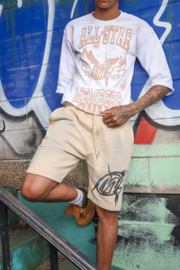 Tan Short Set