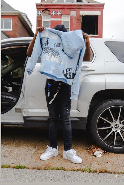 Custom Graffiti Hoodie (Read Instagram Highlight)