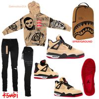 Pizza 4s  graffiti zip up