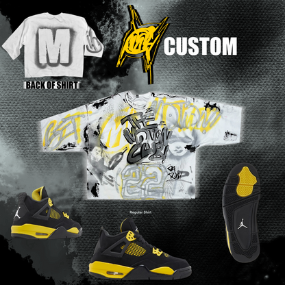 Yellow OG graffiti shirt