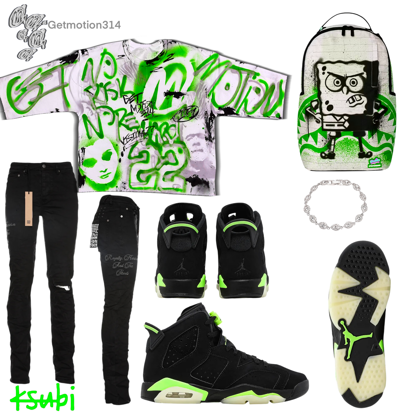 Slime Green OG  shirt
