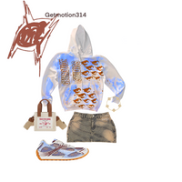 Blue and brown   Legacy Zip Up