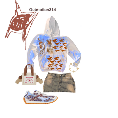 Blue and brown   Legacy Zip Up