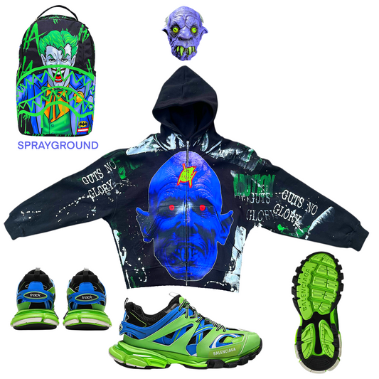 MONSTER Graffiti zip up