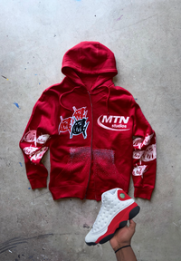 Chicago Visionary Rhinestone Patch Zip-UP