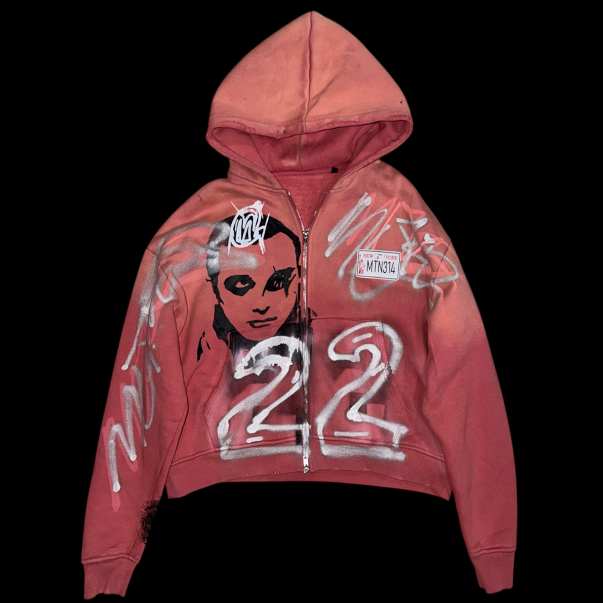 Dusty pink  HEAVYWEIGHT ZIP-UP