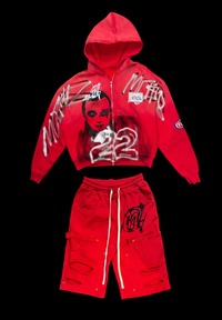 D-Boy Short Set (red)