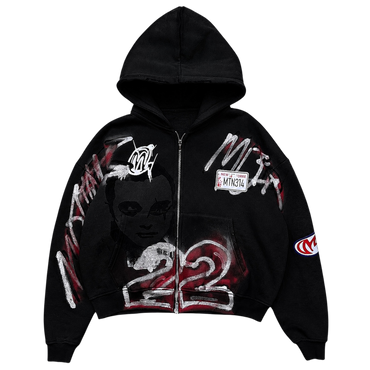 Bloodline 12s heavyweight ZIP-UP