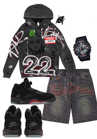 Halloween 5s Graffiti Hoodie