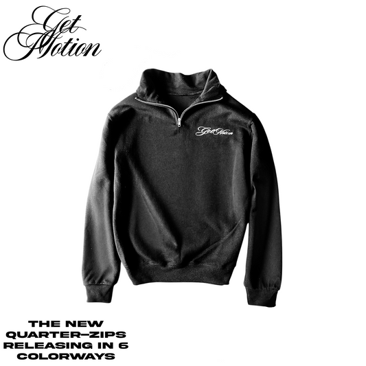 Black  Quarter zip