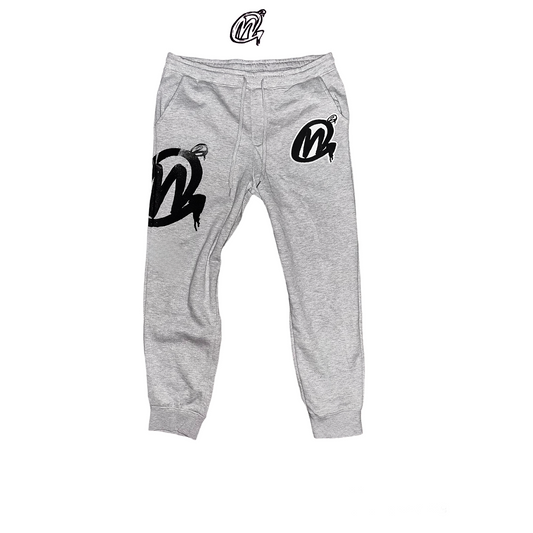 Grey patch sweats