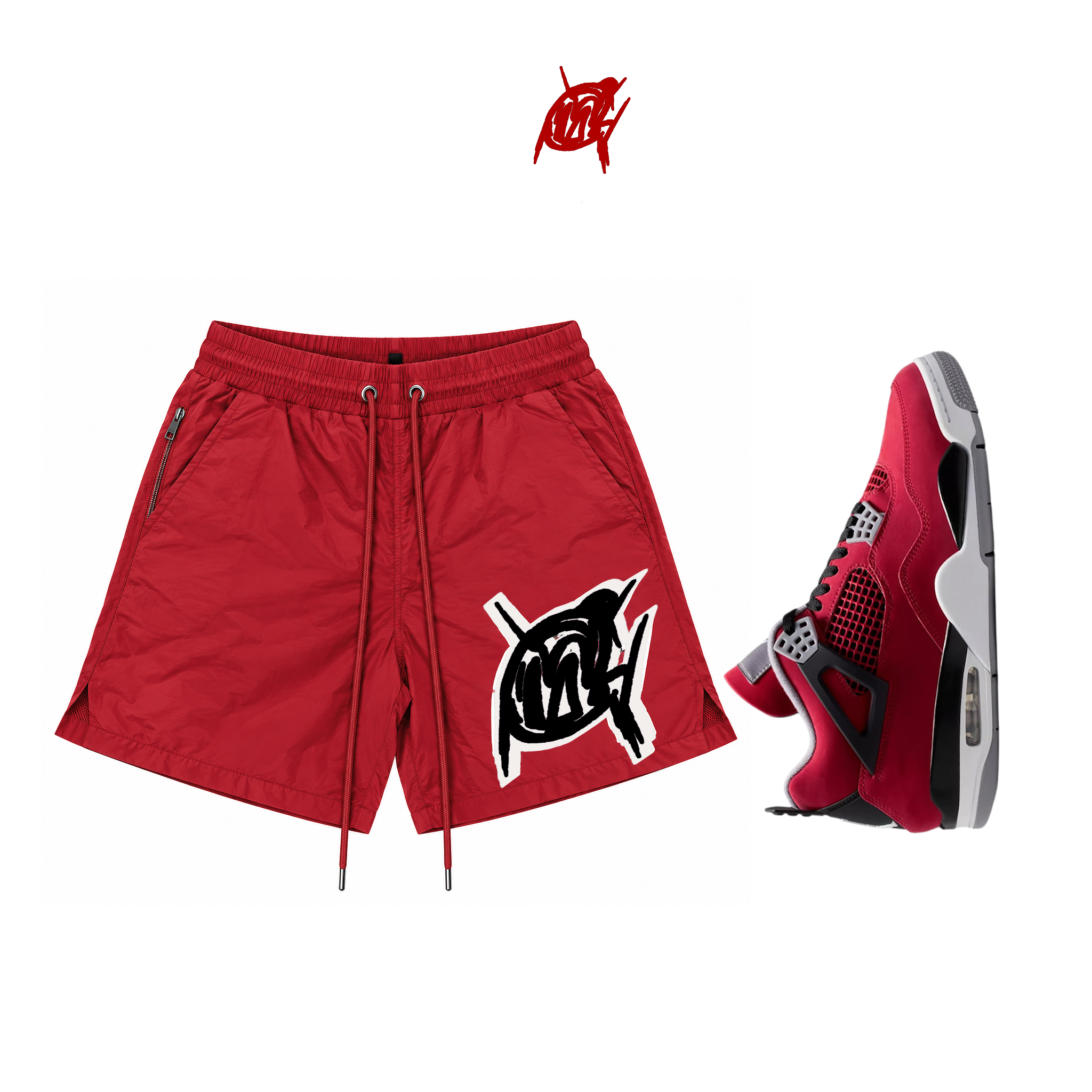 MTN windbreaker shorts