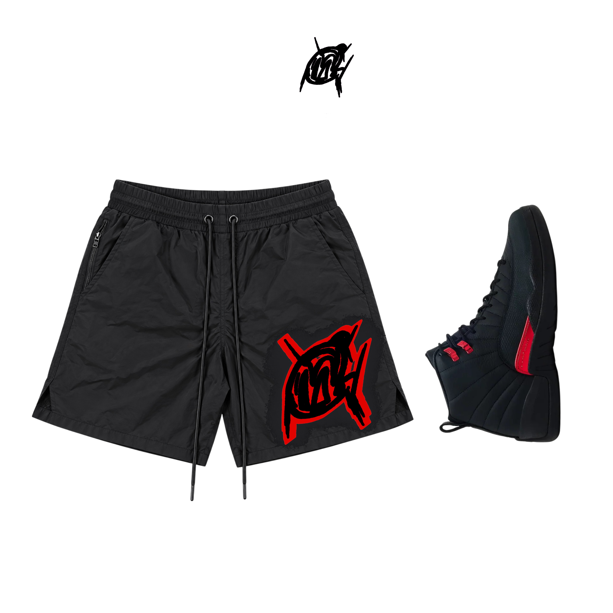 MTN windbreaker shorts